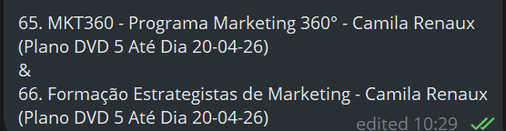 MKT360 - Programa Marketing 360° - Camila Renaux